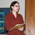 Pristatymo vedėja literatūrologė J. Katkuvienė