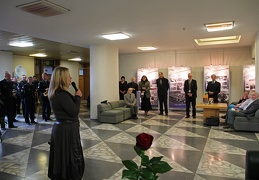 Renginį vedė KAVB Kultūros renginių ir leidybos grupės vadovė Rimantė Tamoliūnienė 