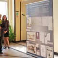 KAVB Senųjų ir retų spaudinių skyriaus vyresn. bibliotekininkas istorikas Alvydas Surblys ir VšĮ kino teatras „Romuva“ vadybinin