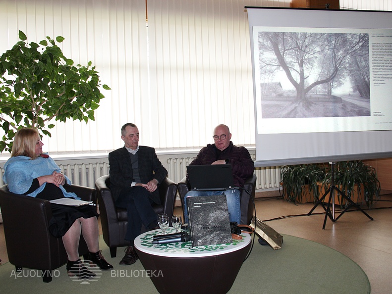 Pokalbis. R. Tamoliūnienė, S.Žvirgždas, A. Aleksandravičius