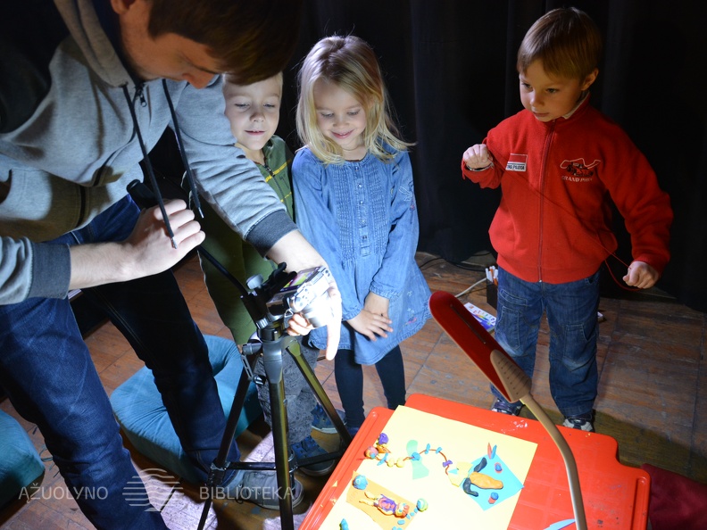 Kūrybinės stop kadro animacijos kūrimo dirbtuvės