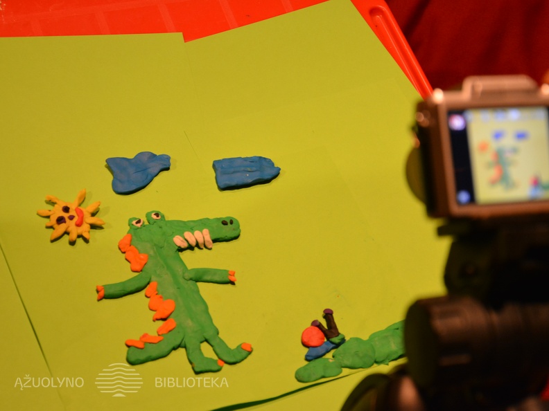 Kūrybinės stop kadro animacijos kūrimo dirbtuvės