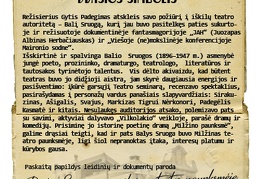 Režisieriaus Gyčio Padegimo paskaita 