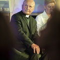 Kardinolas Sigitas Tamkevičius SJ ir fondo „Bažnyčios kronika“ direktorė Diana Adomaitienė